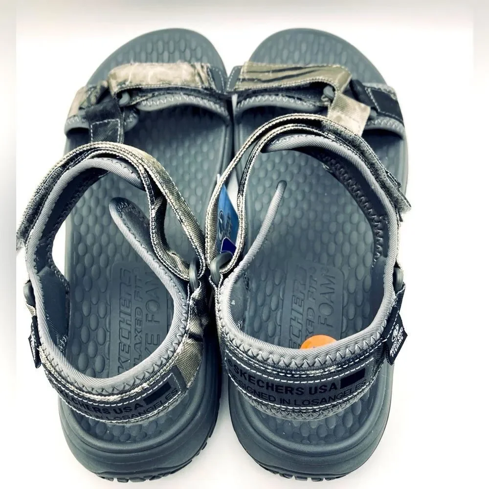 NWT Sketches Mossy Oak Camouflage Sandals Men’s 11